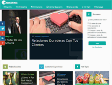 Tablet Screenshot of circulomarketingla.com